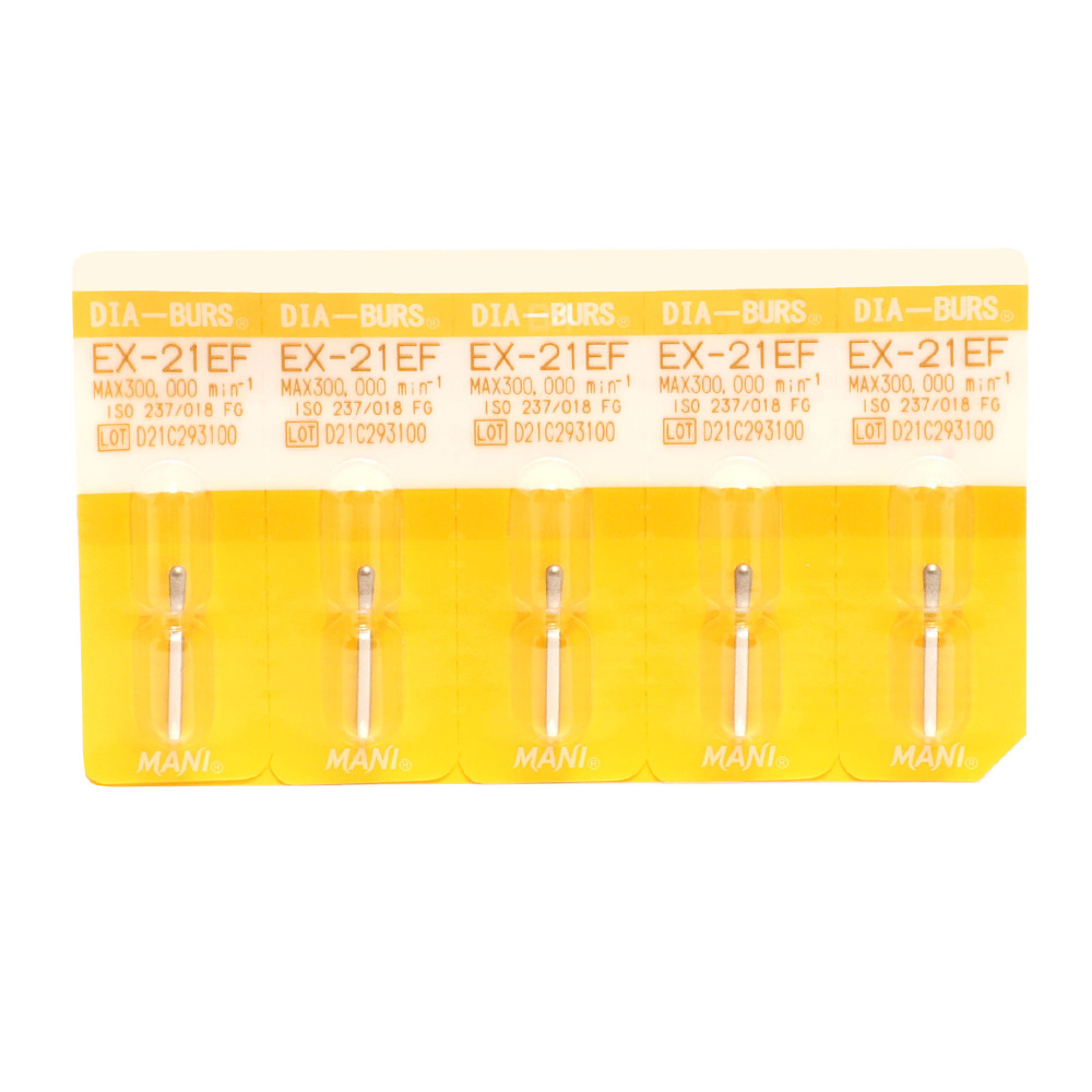 Mani Diamond Airotor Burs - Ex-21Ef