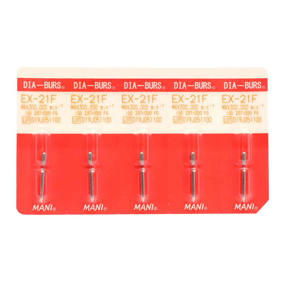Mani Diamond Airotor Burs - Ex-21F
