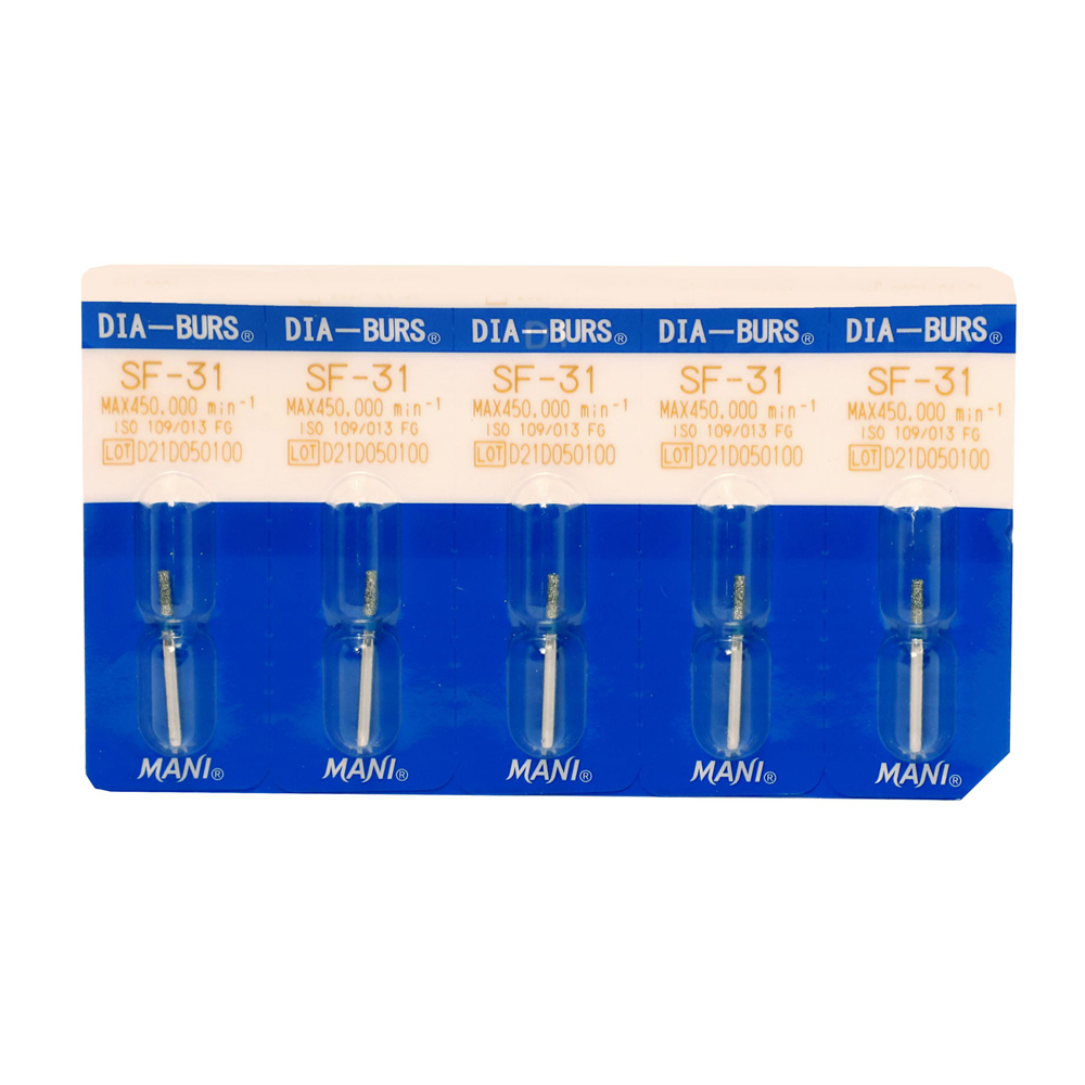 Mani Diamond Airotor Burs - Ex-31
