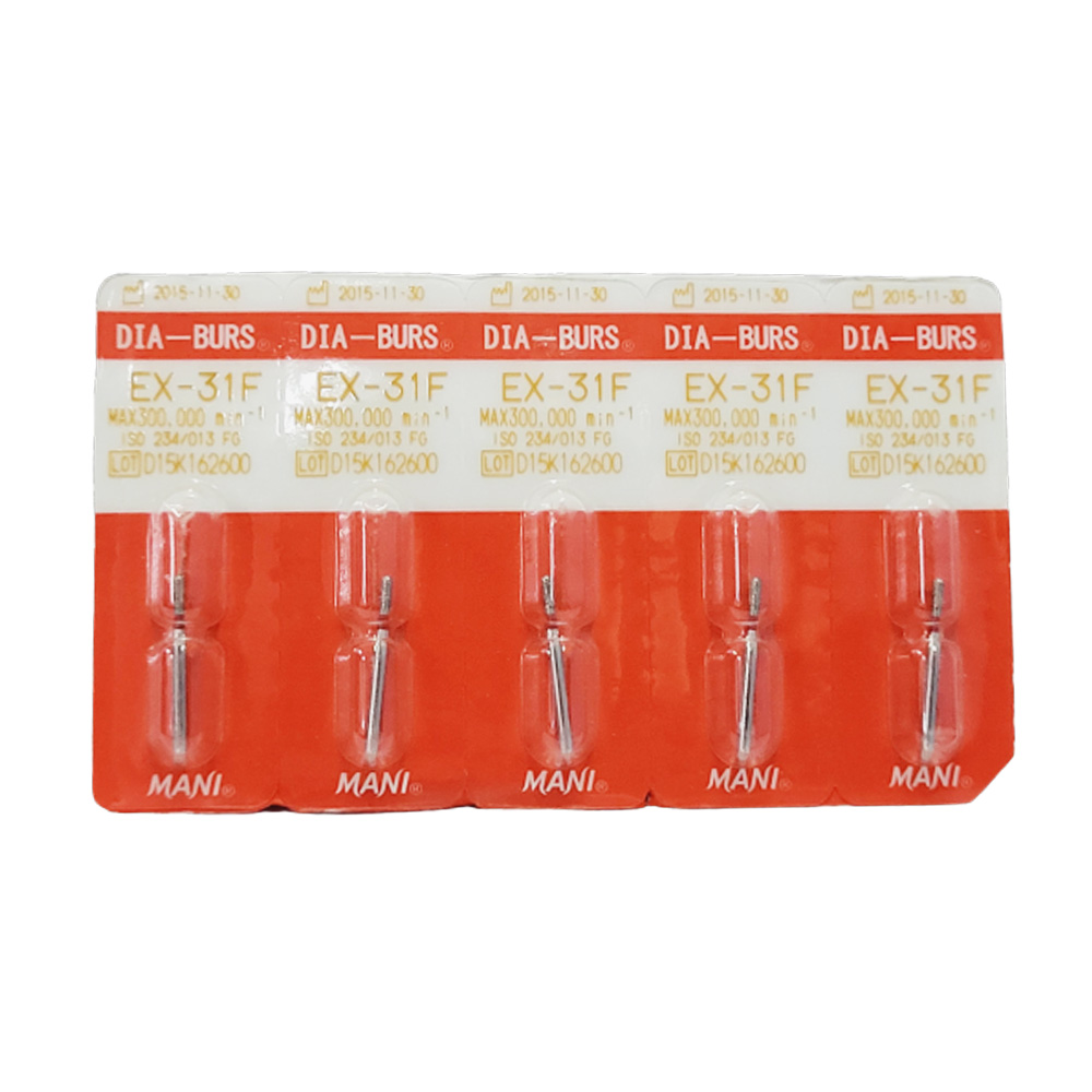 Mani Diamond Airotor Burs - Ex-31f