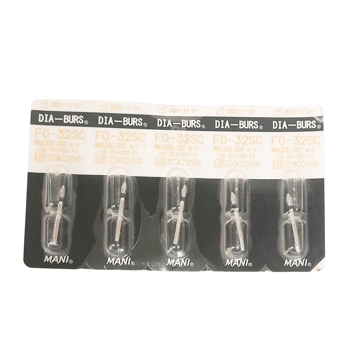 Mani Diamond Airotor Burs - FO - 32SC
