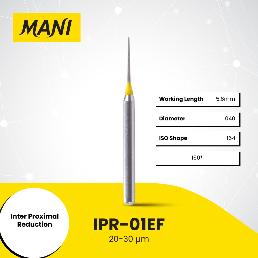 Mani Diamond Bur - Interproximal Reduction IPR - 01EF