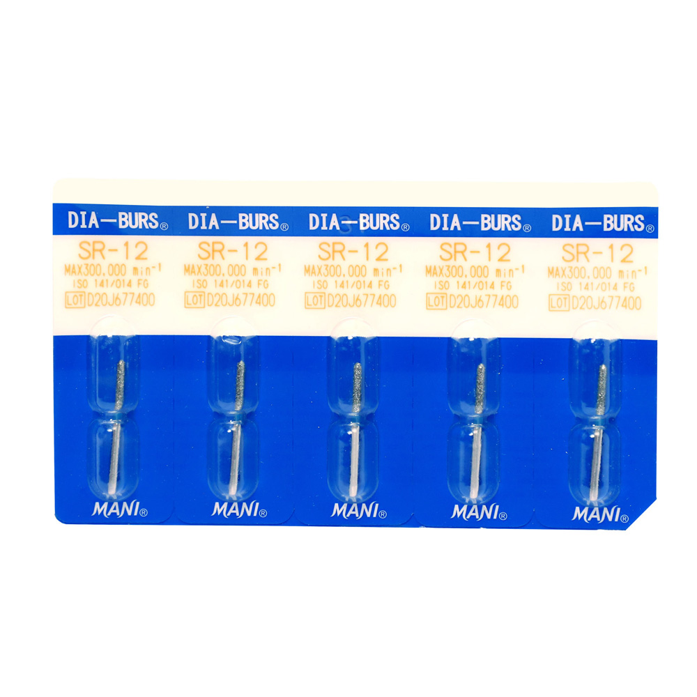 Mani Diamond Airotor Burs - Sr-12