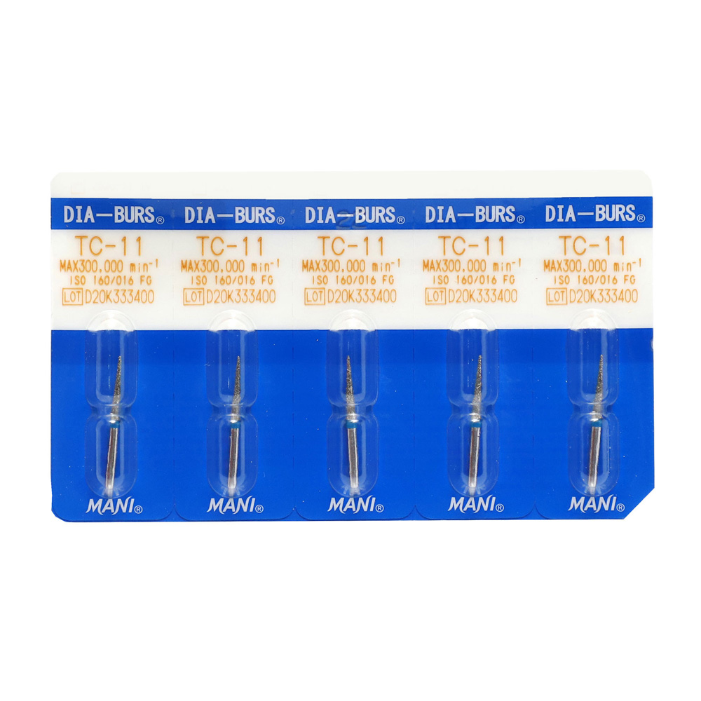 Mani Diamond Airotor Burs - Tc-11
