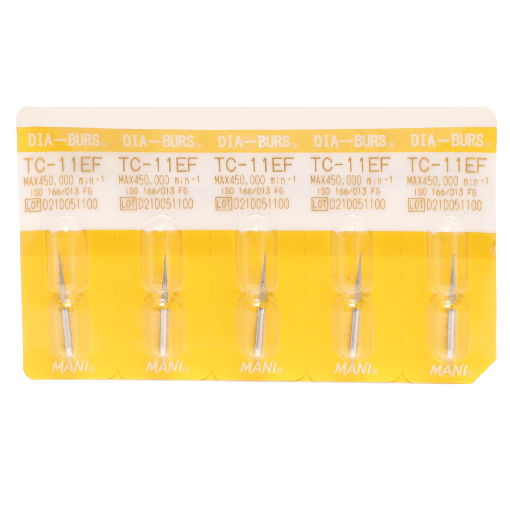 Mani Diamond Airotor Burs - Tc-11Ef