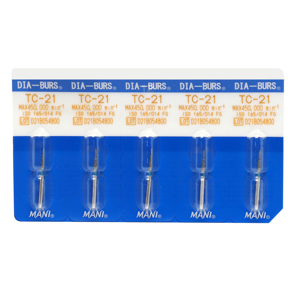 Mani Diamond Airotor Burs - Tc-21