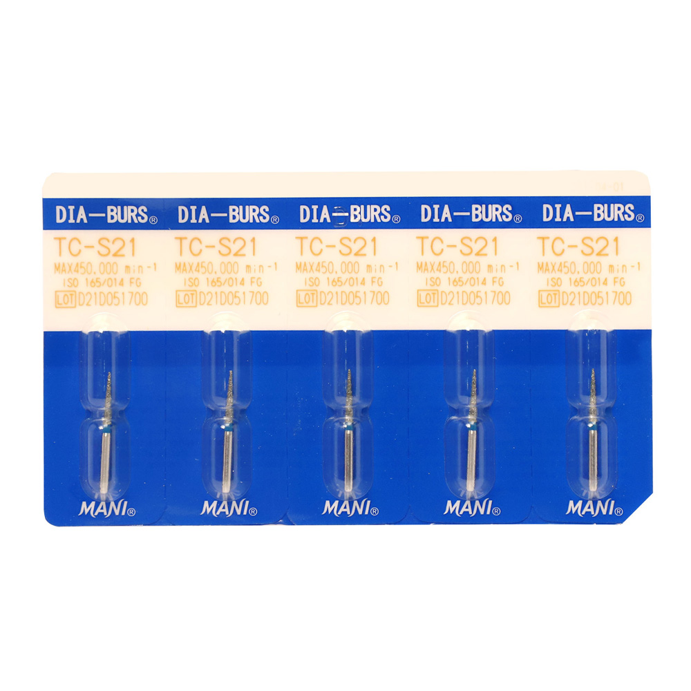 Mani Diamond Airotor Burs - Tc-S21
