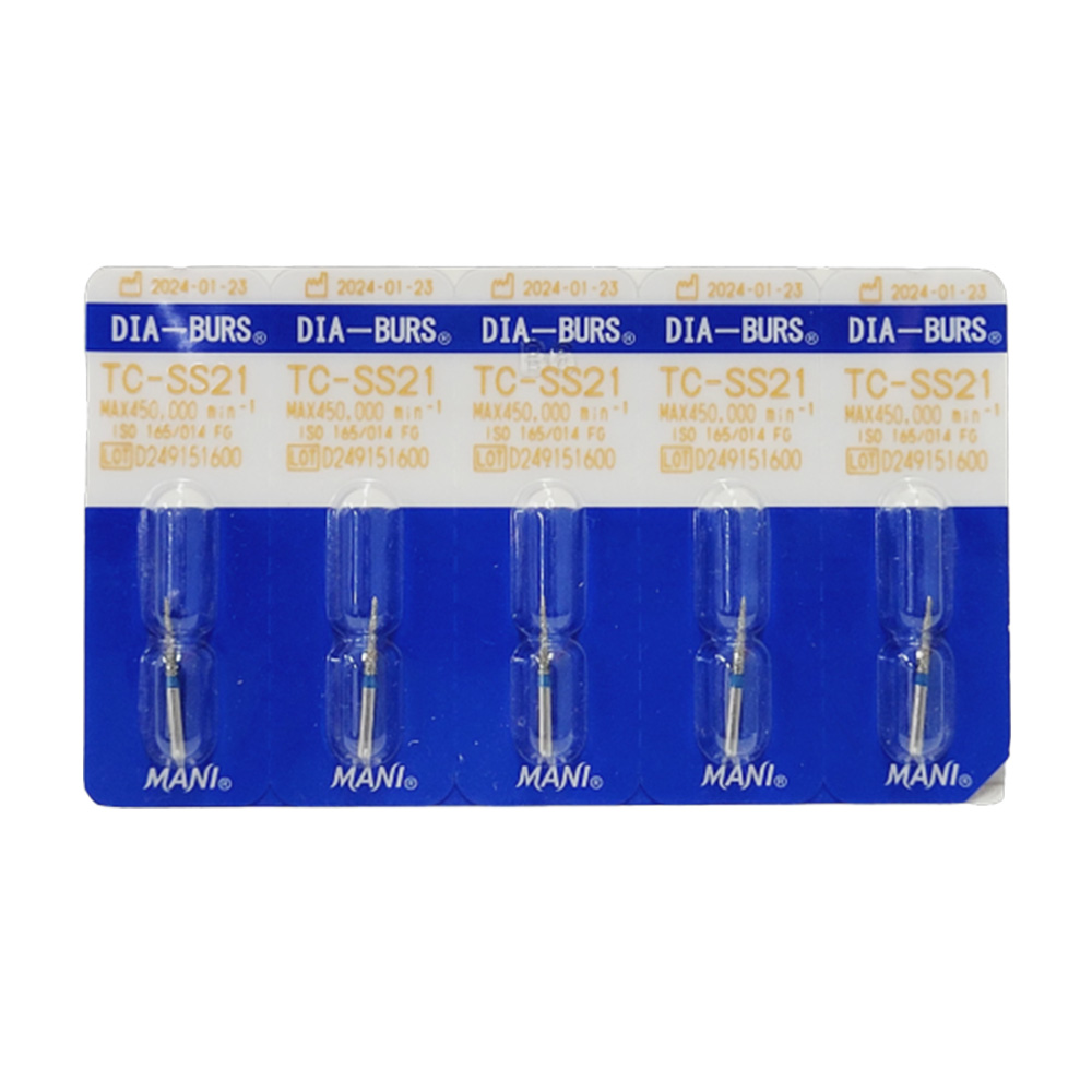 Mani Diamond Airotor Burs - Tc-Ss21