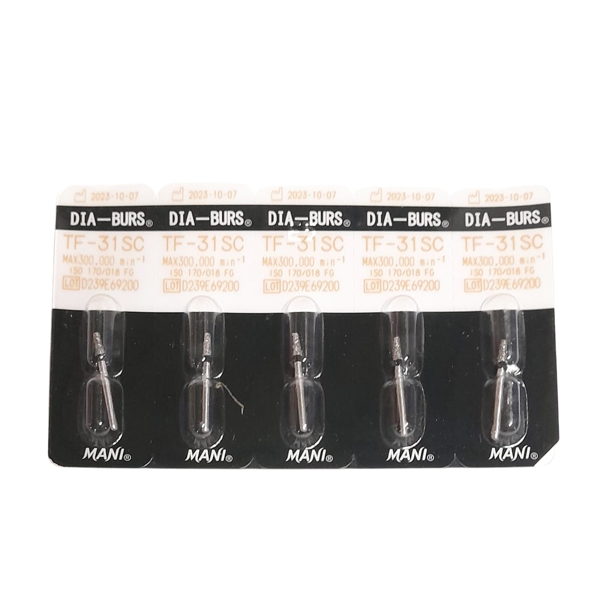 Mani Diamond Airotor Burs - TF - 31SC