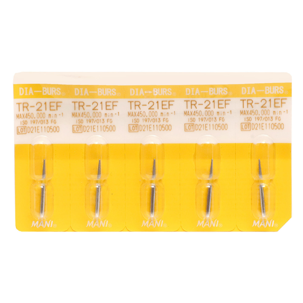 Mani Diamond Airotor Burs - Tr-21Ef