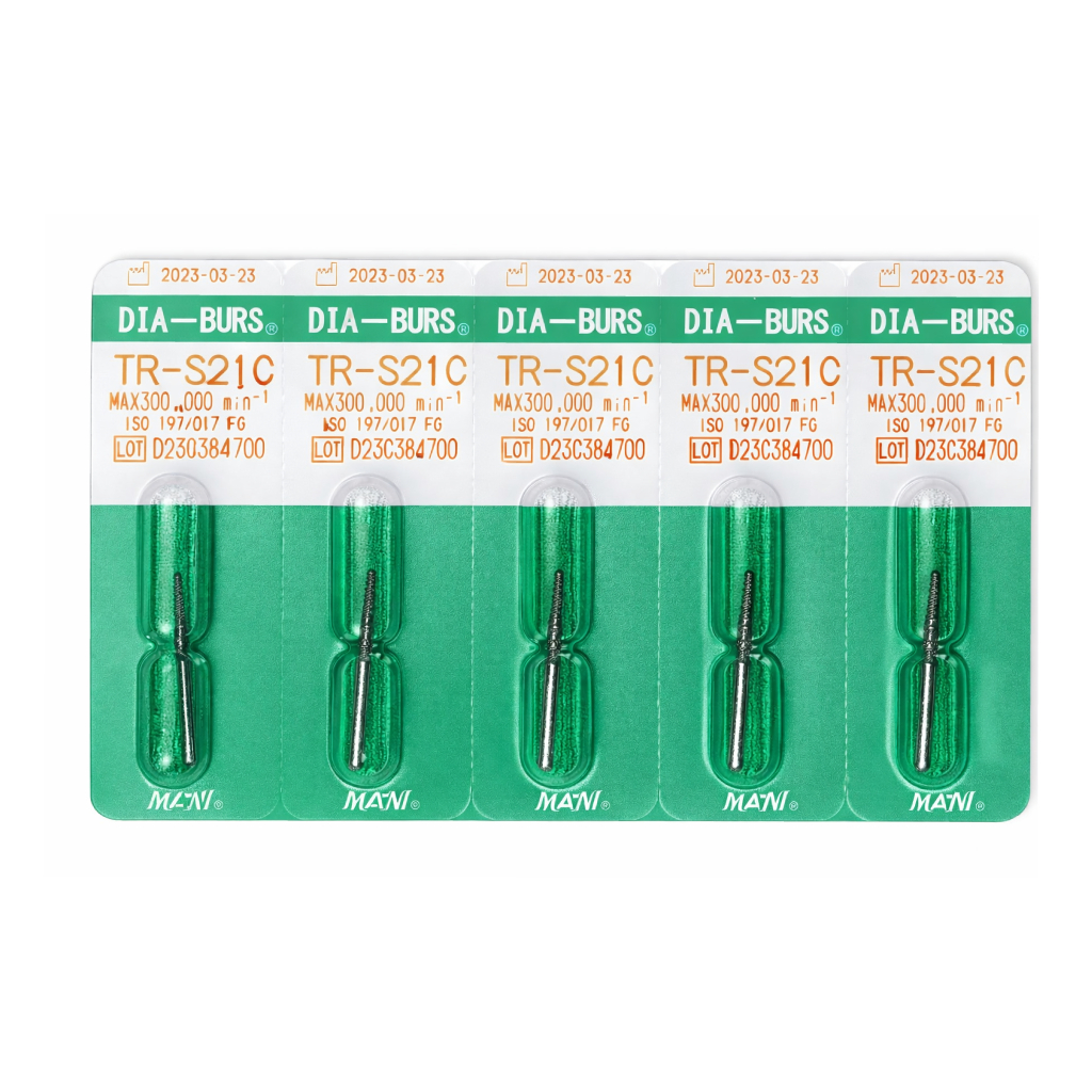 Mani Diamond Airotor Burs - TR - S21C