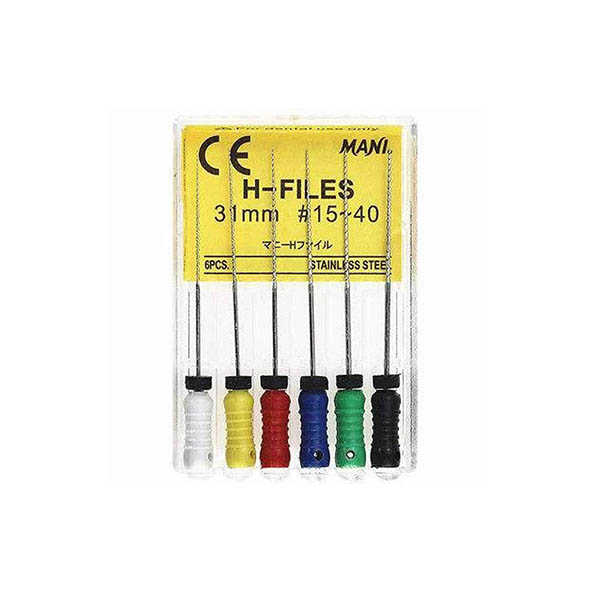 Mani H-File - 31mm Assorted # 15-40