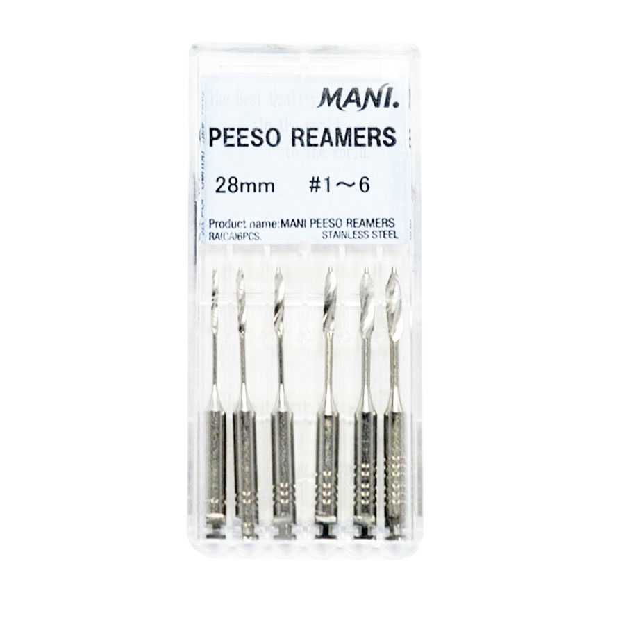 Mani Peeso Reamers 28mm (Pack of 6)
