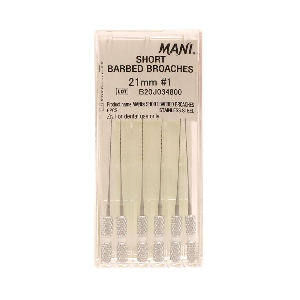 Mani Short Barbed Broaches #1