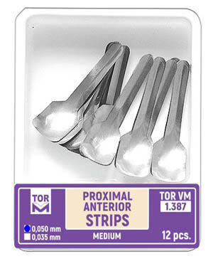 Tor Vm Proximal Anterior Metal Strips Medium 12 pcs (1.387)
