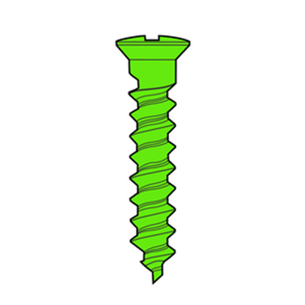 MCTBIO Titanium Bone Screw 1.4mm x 4mm (AU-14-004) - Pack of 5