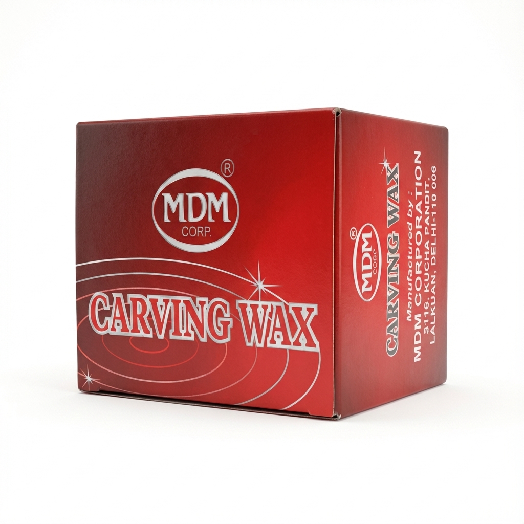 Mdm Carving Wax Color 40 Block 200gm - White