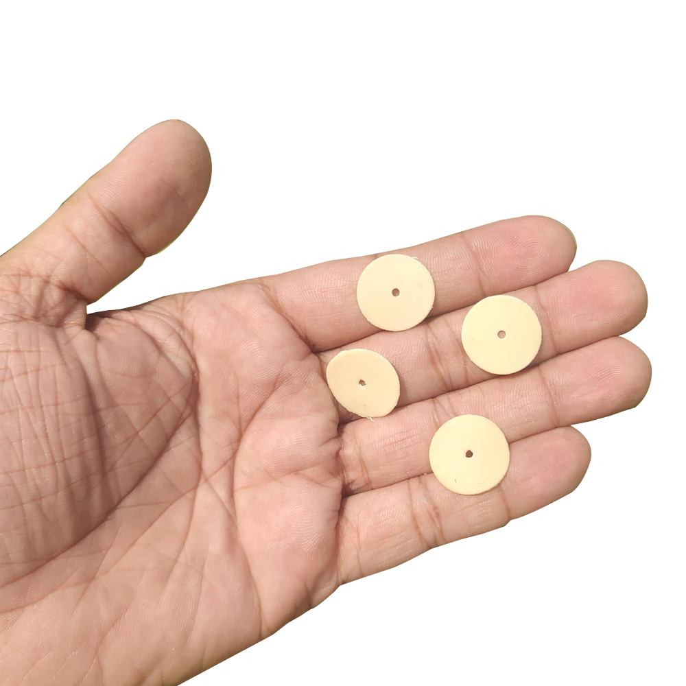 MDM Y - Dents Denture Suction Chamber Rubber Disc No. 18 (Pack Of 10)