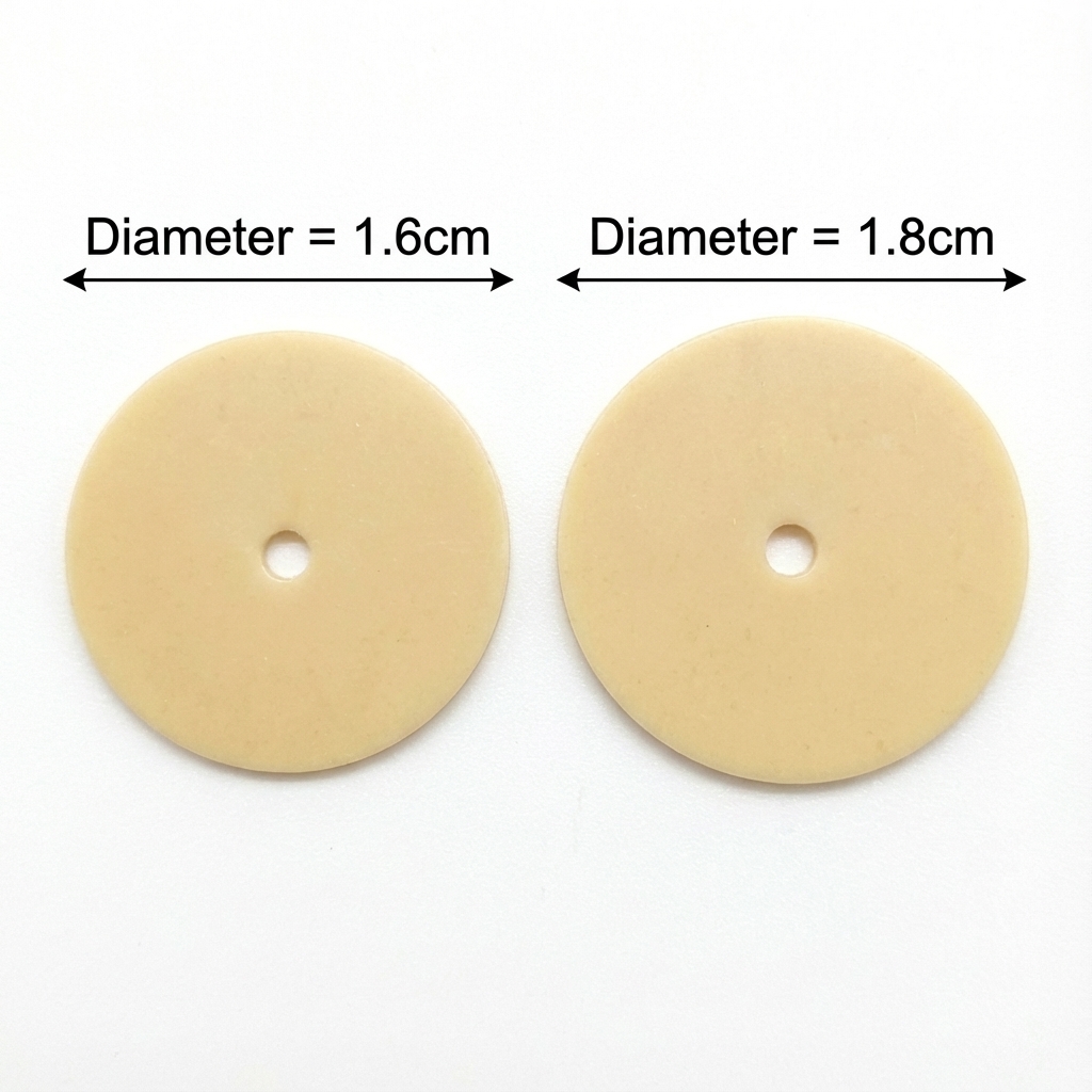 MDM Y - Dents Denture Suction Chamber Rubber Discs