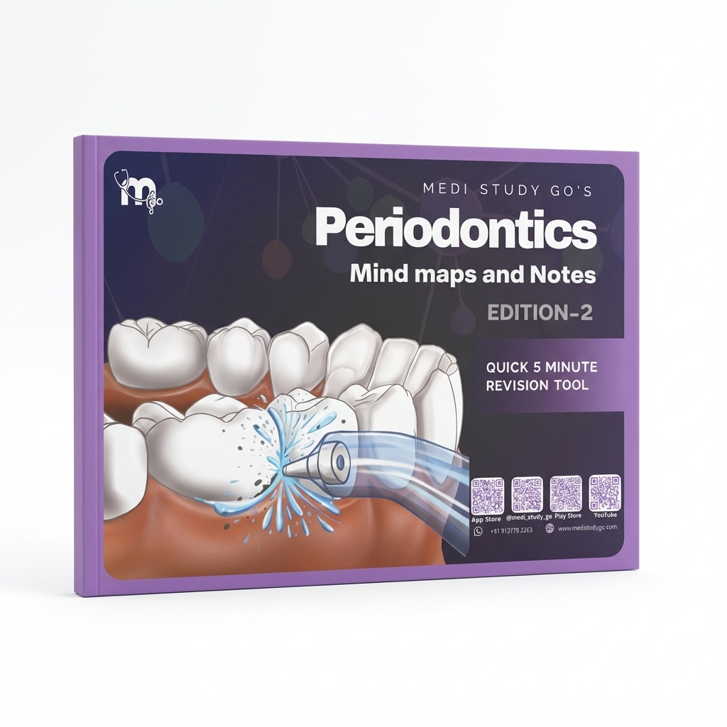 Medi Study Go Periodontics Mind Maps And Notes (ISBN: 260472)