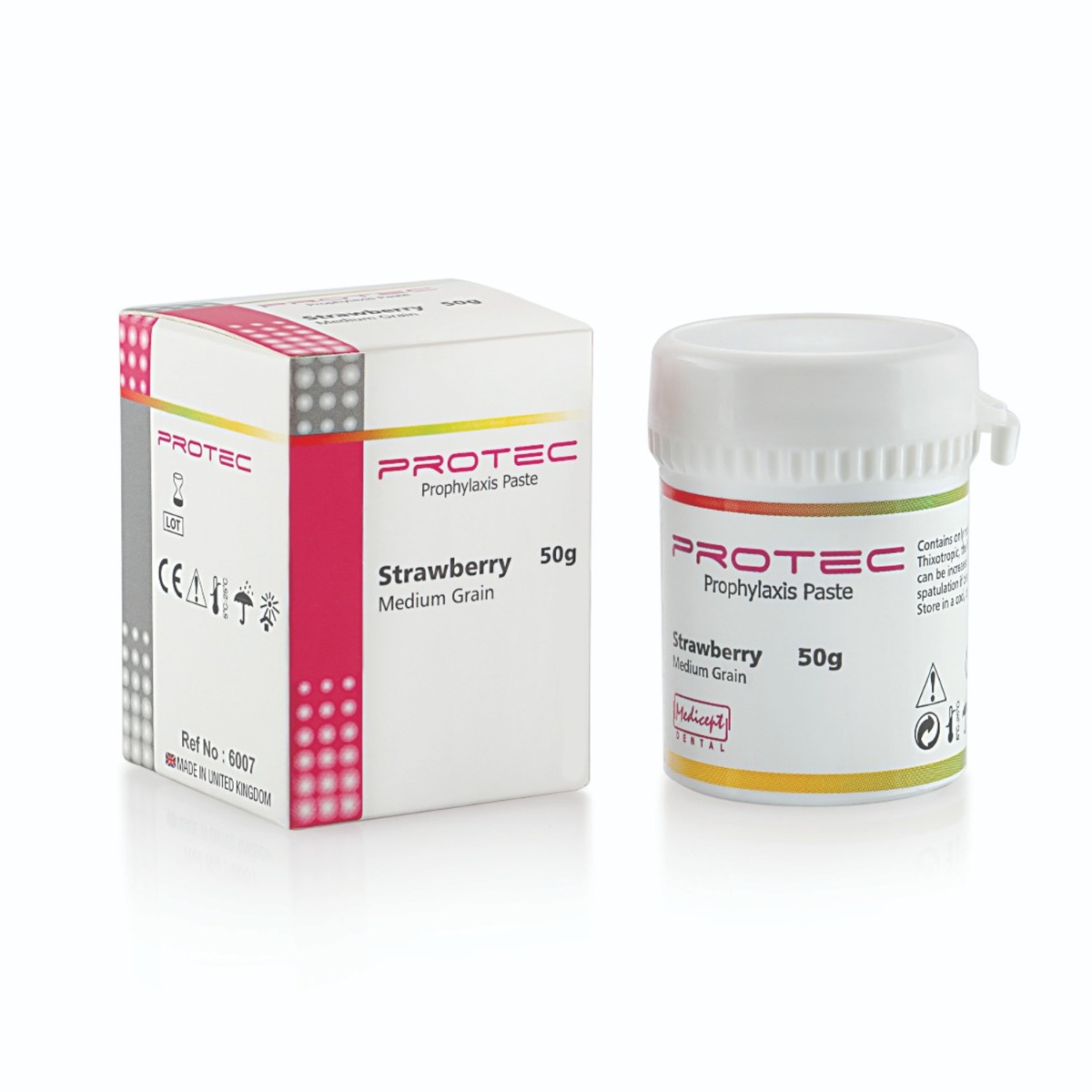 Medicept Dental Protec Prophylaxis Paste- Strawberry Medium 50G