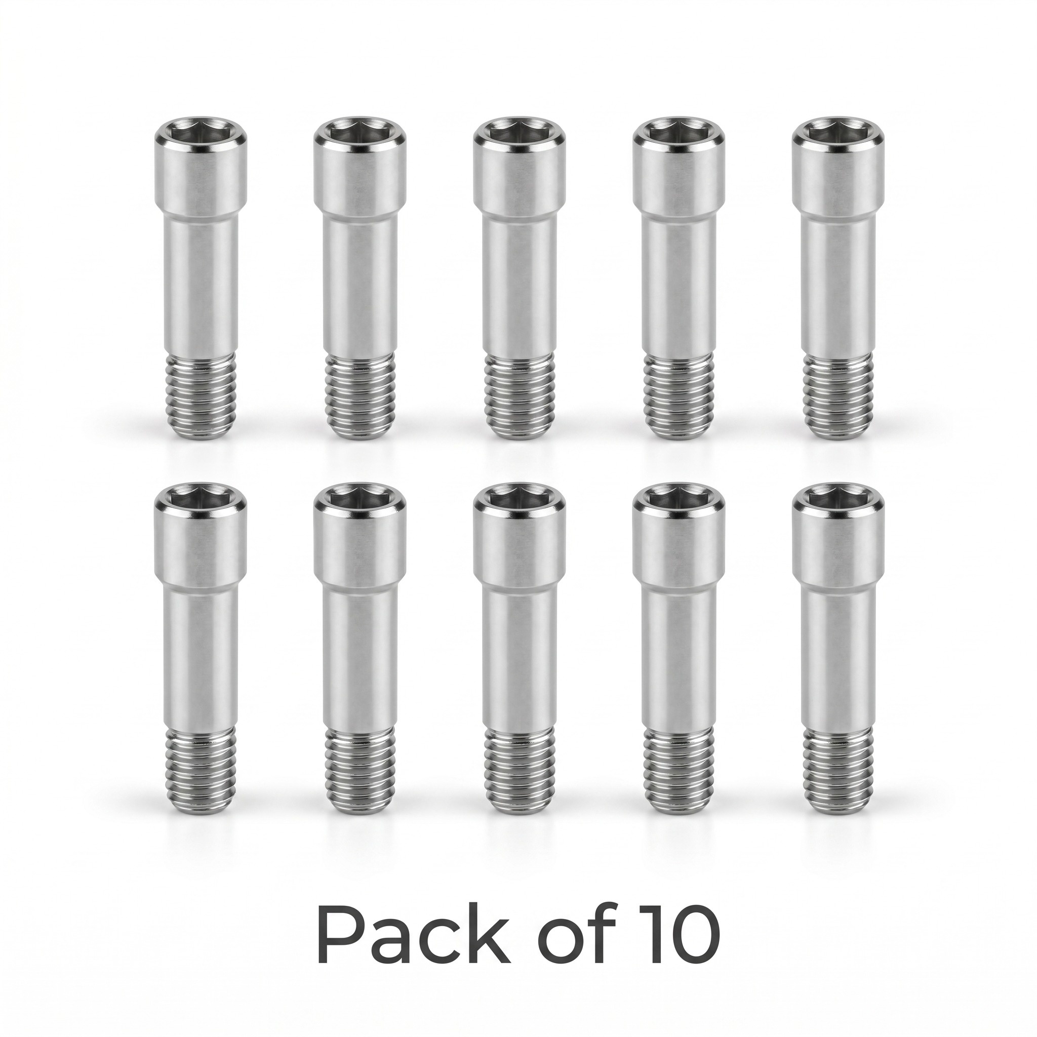 Mediden Dentium NR- Line Compatible Titanium Abutment Screw (S-22) (Pack of 10)