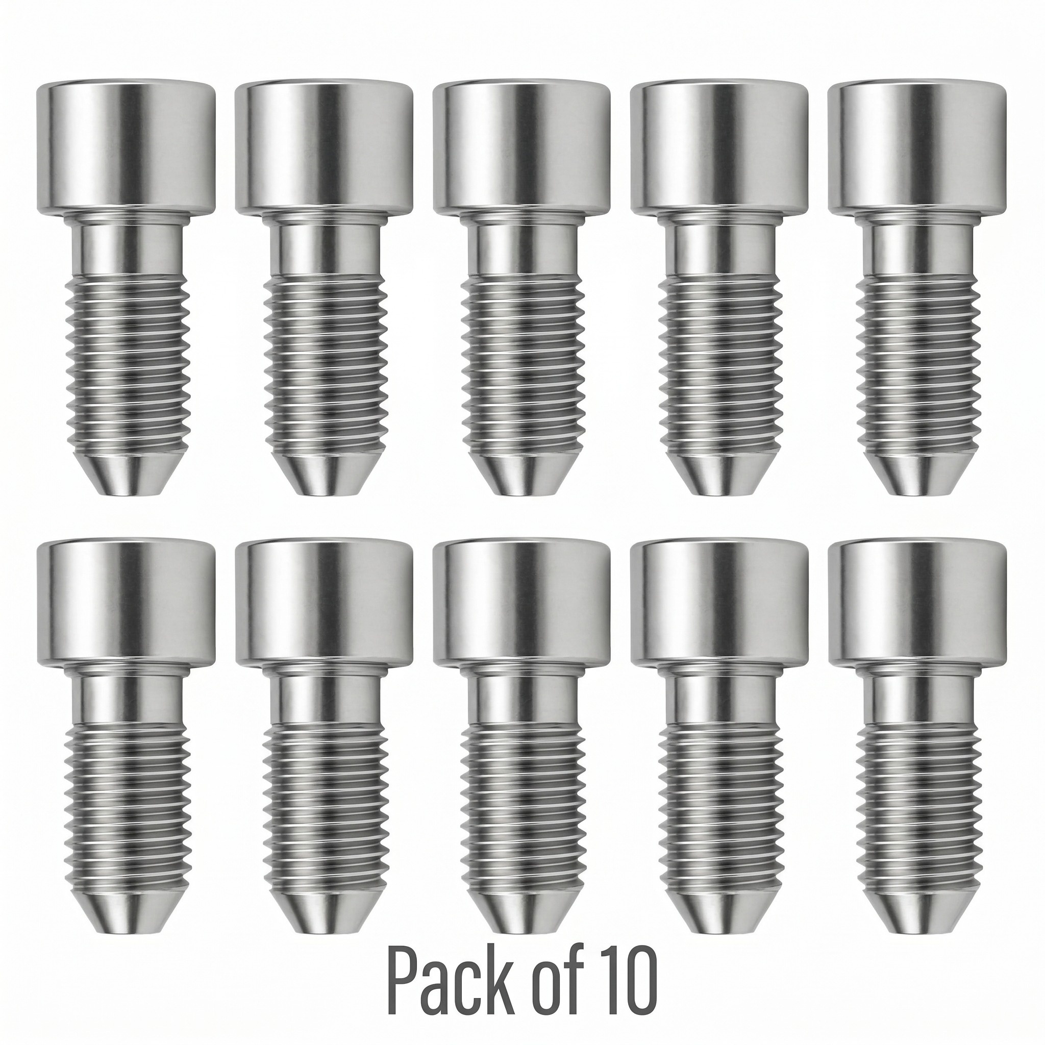 Mediden DIO Implant Compatible Multi Unit Titanium Abutment Screw (DIMUS) (Pack of 10)