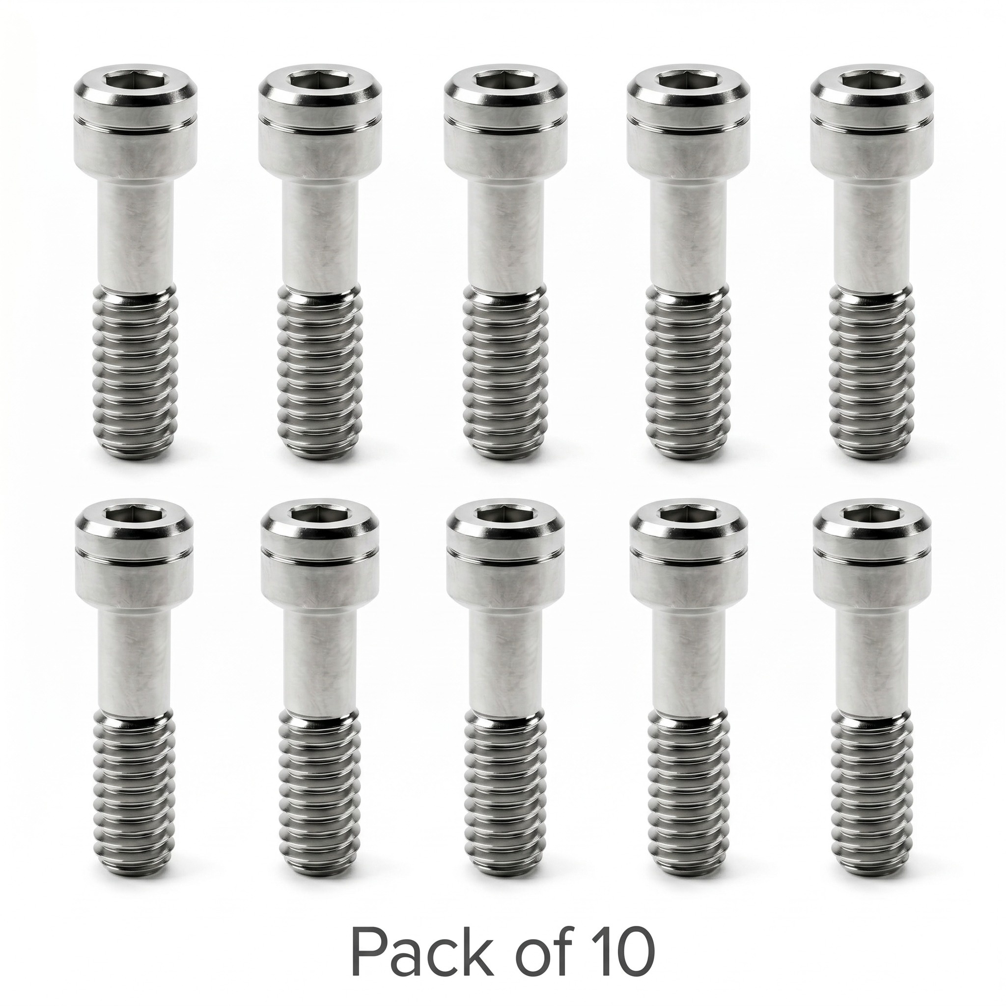 Mediden DIO UFII Regular Compatible Titanium Abutment Screw (S-32) (Pack of 10)