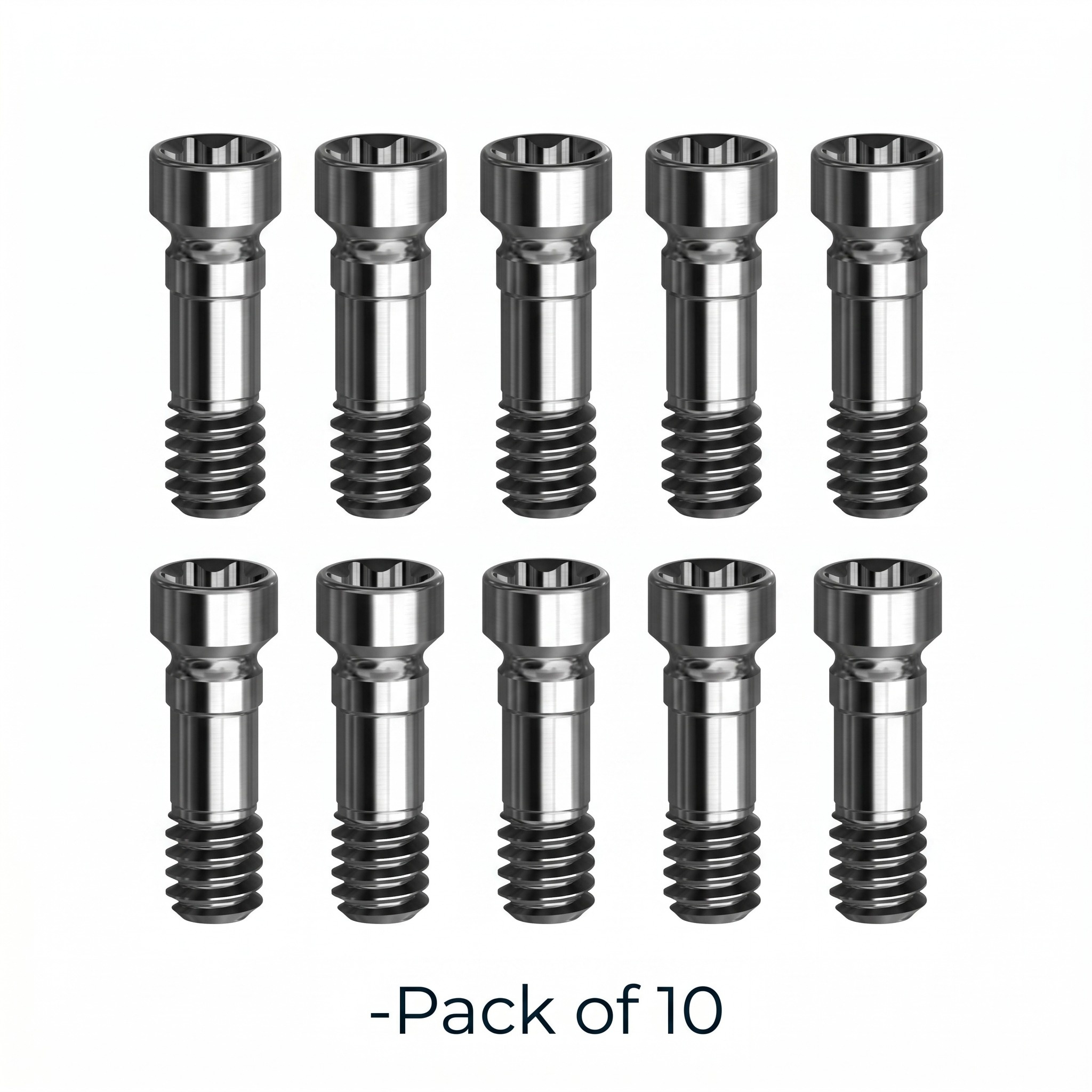 Mediden Straumann BLX Narrow Compatible Titanium Abutment Screw (S-68-1) (Pack of 10)