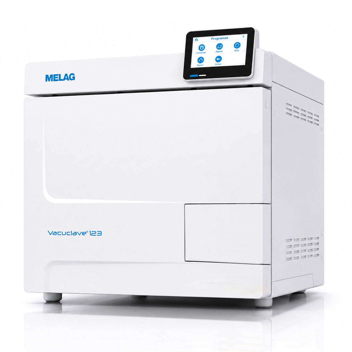 Melag Vacuclave 123 B-Class Front Loading Autoclave - 23Litres