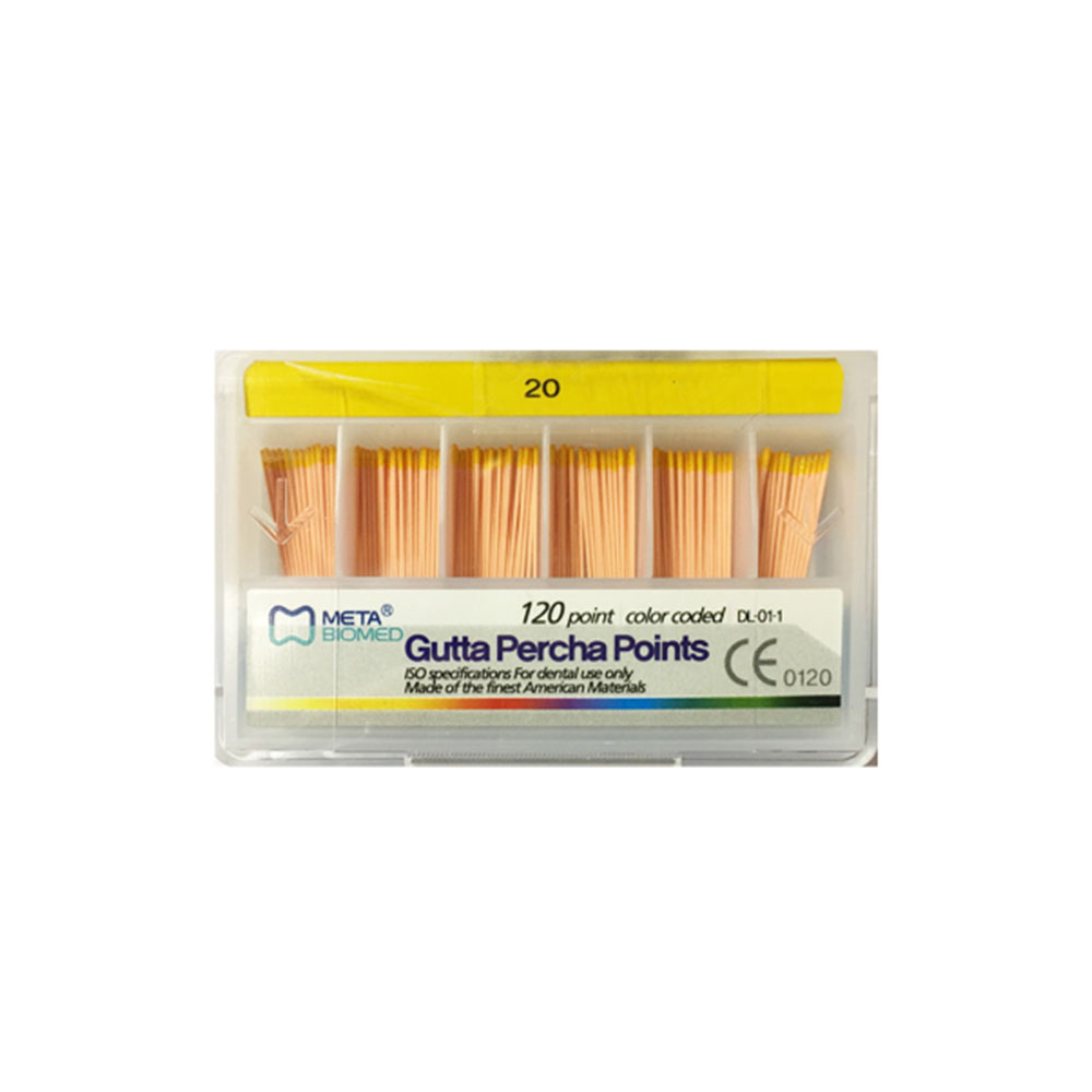 Meta Gutta Percha Points - 2% #20