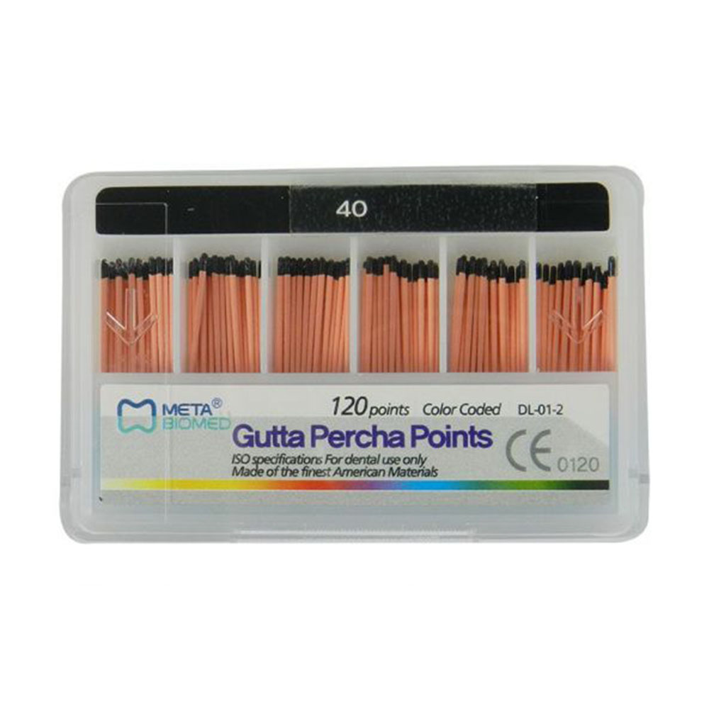 Meta Gutta Percha Points - 2% #40