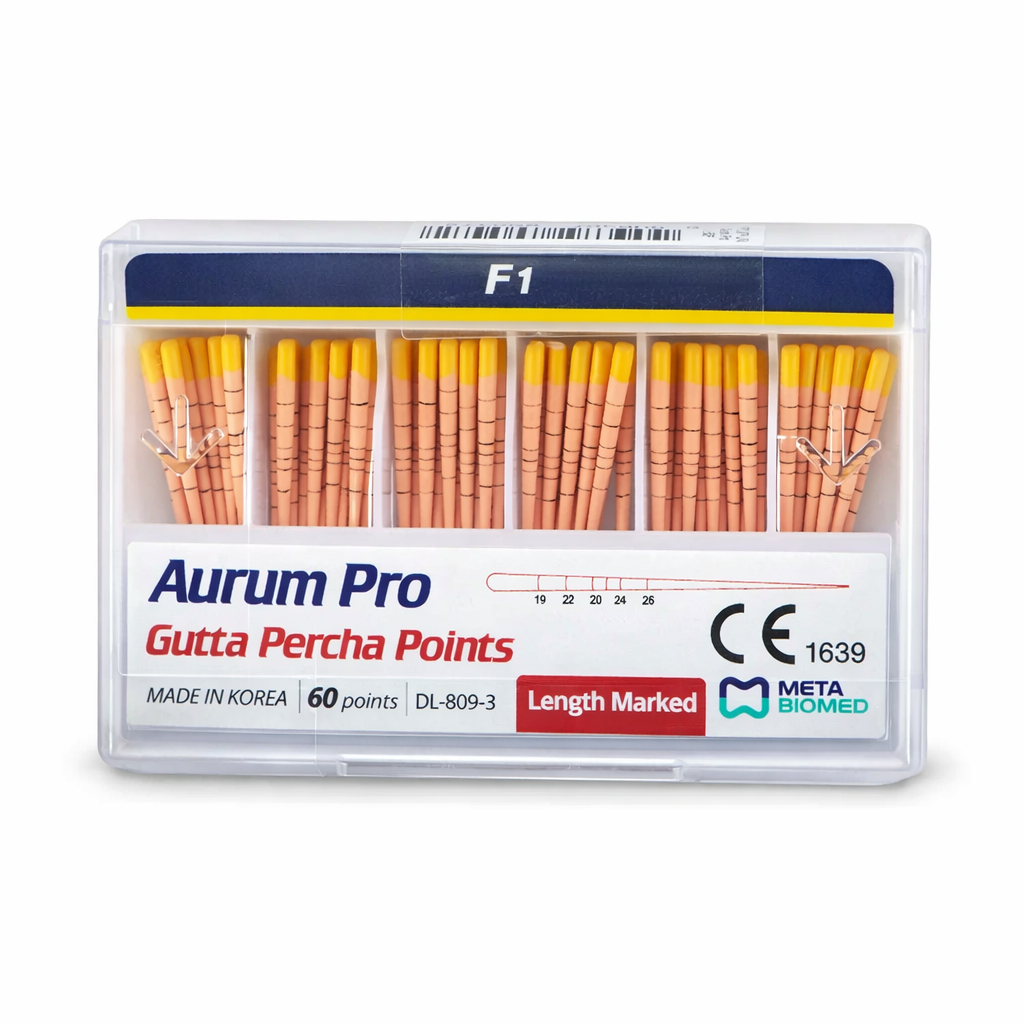 Meta Gutta Percha Points - Length Marked Protaper #F1