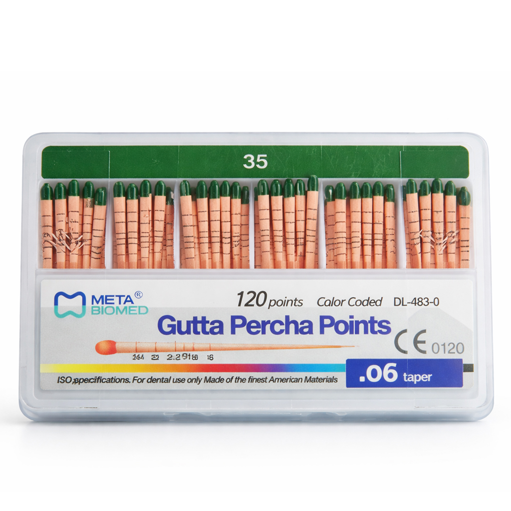 Meta Gutta Percha Points Special Taper 0.06 #35