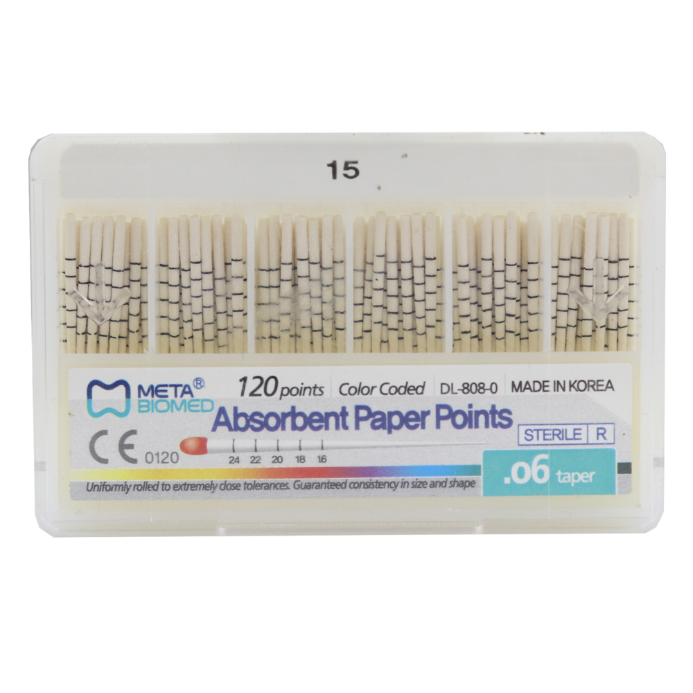 Meta Absorbent Paper Point - 6% #15