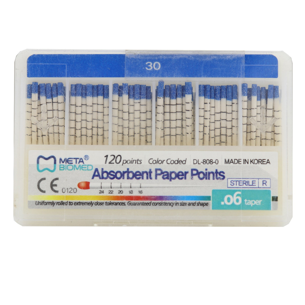 Meta Absorbent Paper Point - 6% #30