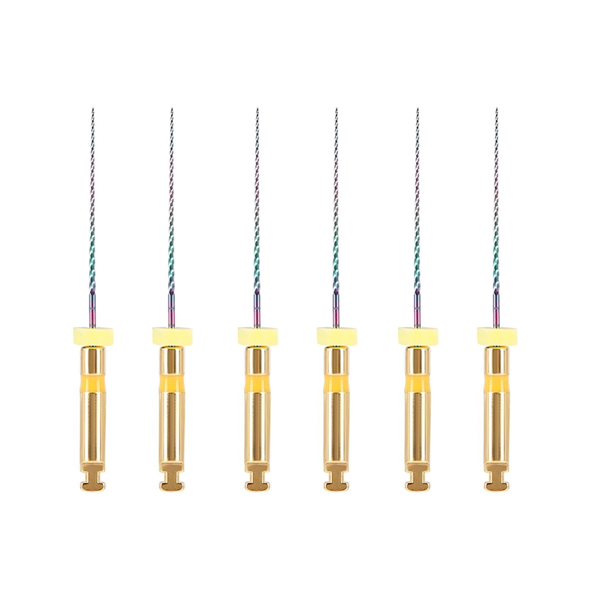 MIK CurvXGlide NiTi Rotary Files 21mm - GlidePath (Pack of 6)