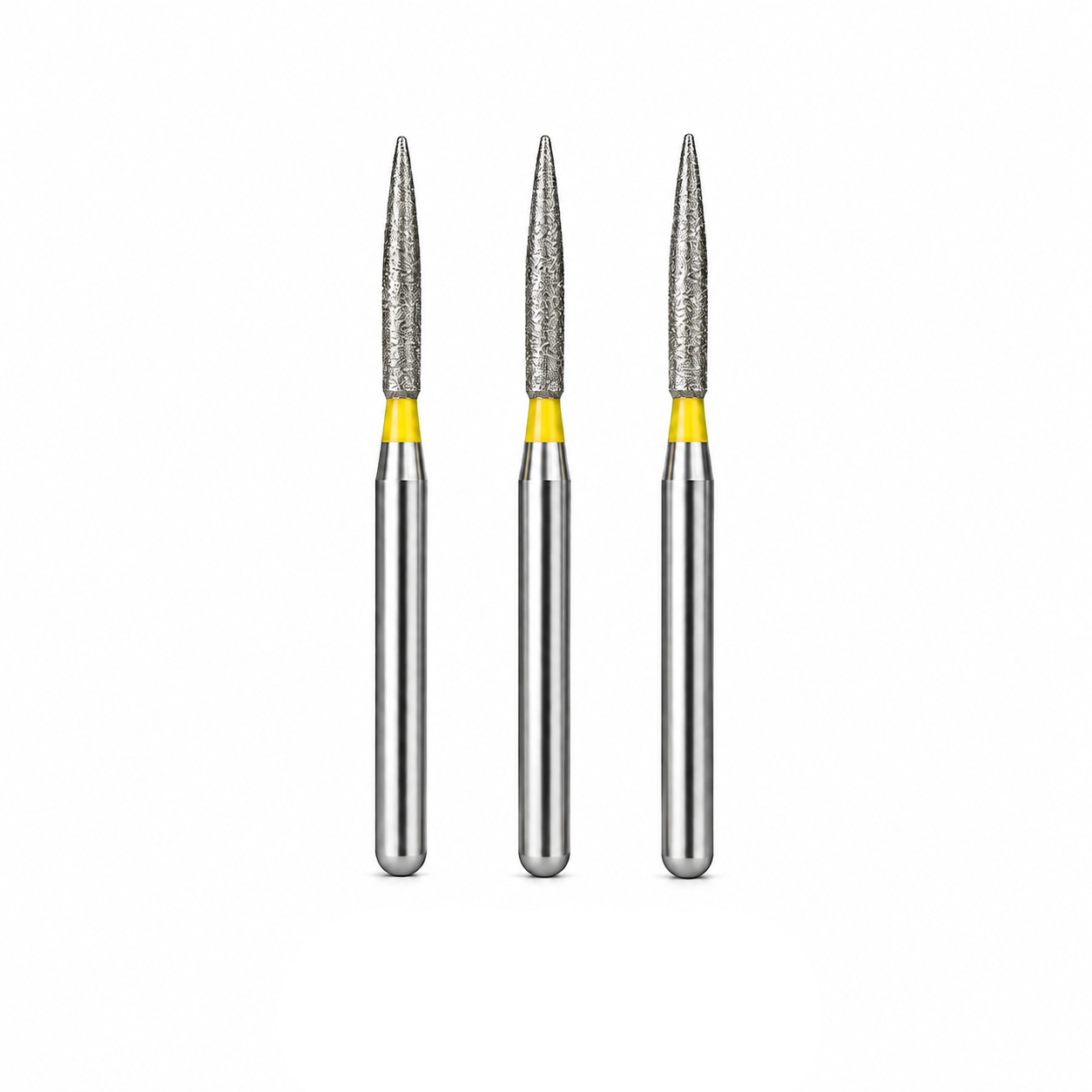 NewDiamond Flame Ogival Diamond Bur FO-22EF (Pack Of 3)