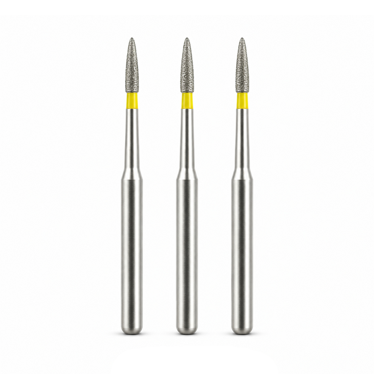NewDiamond Flame Ogival Diamond Bur FO-40EF (Pack Of 3)