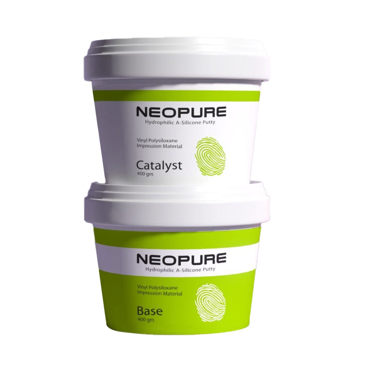 NeoEndo Neopure A-Silicone Putty Base + Catalyst (400gmx2 Tub)