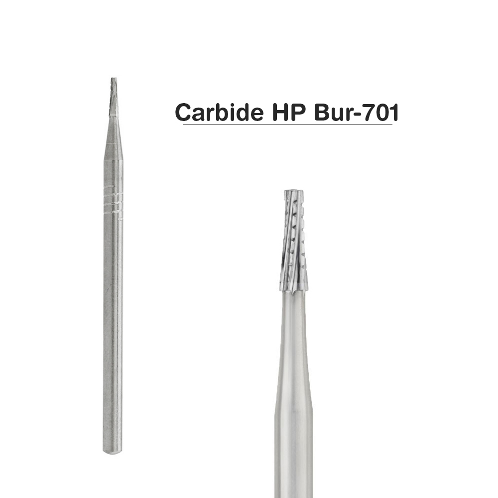 NewDiamond Carbide Straight Handpiece Bur-701 (Pack of 1)