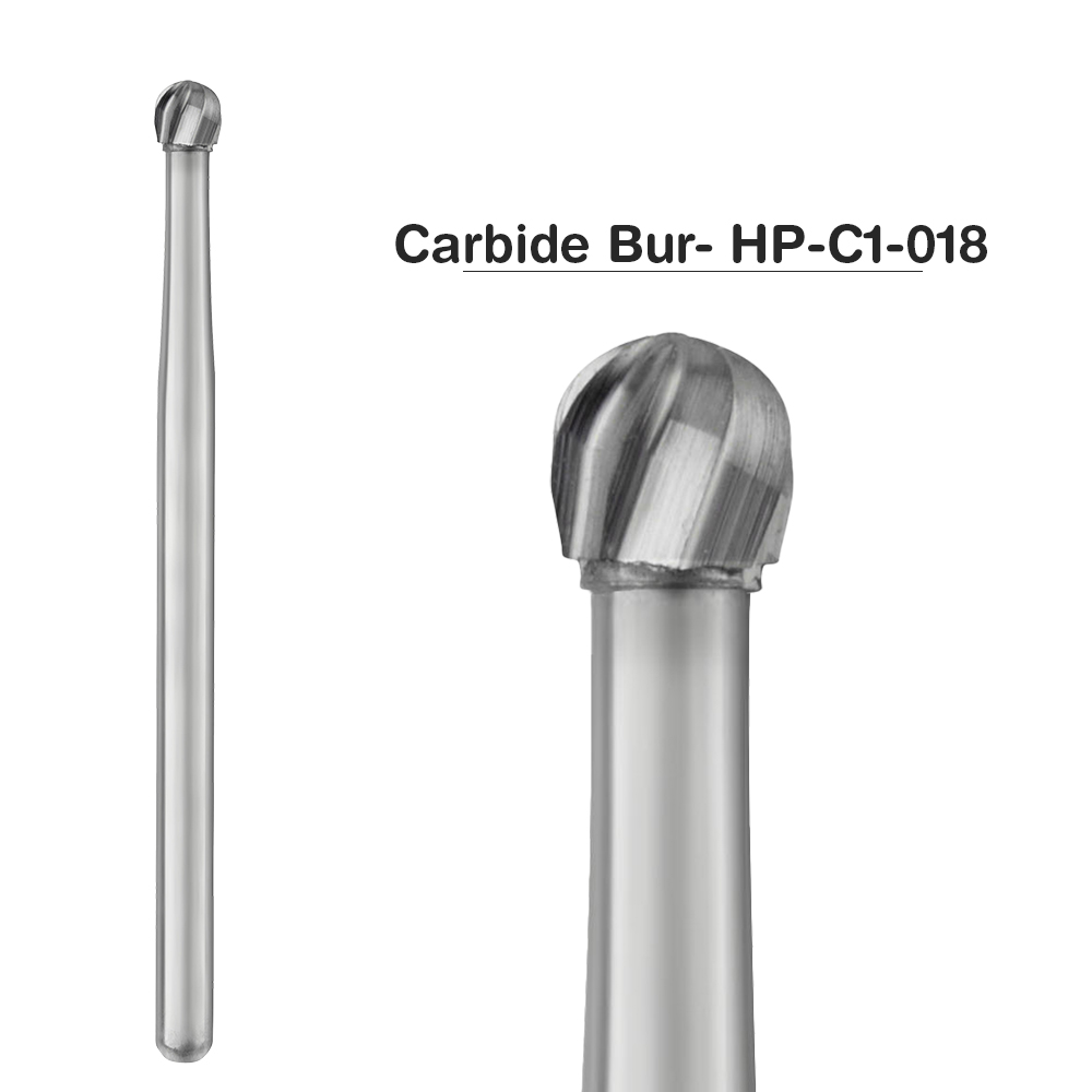 NewDiamond Carbide Straight Handpiece Bur-C1-018 (Pack of 1)