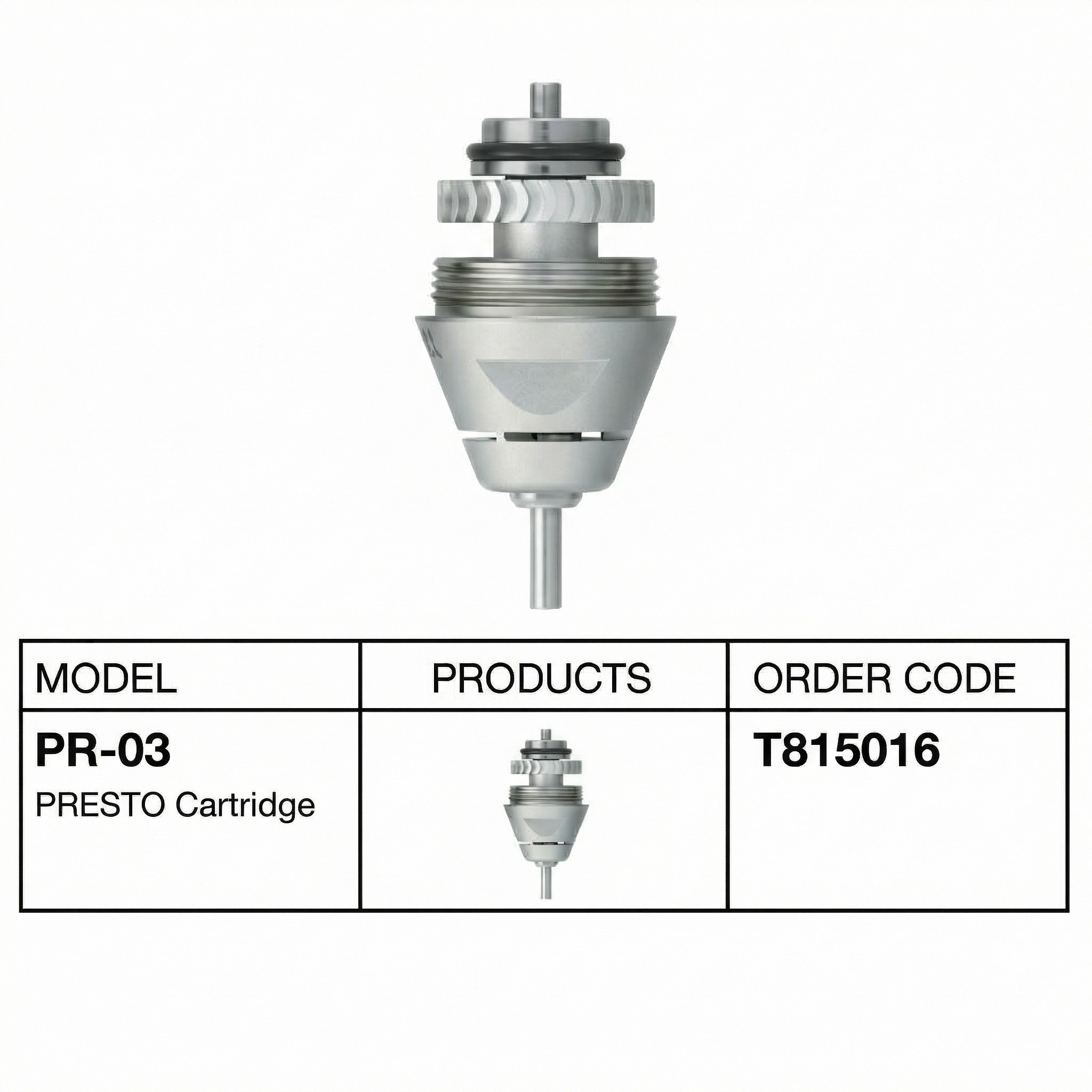 NSK PR-03 Cartridge for Presto Handpiece (T815016)