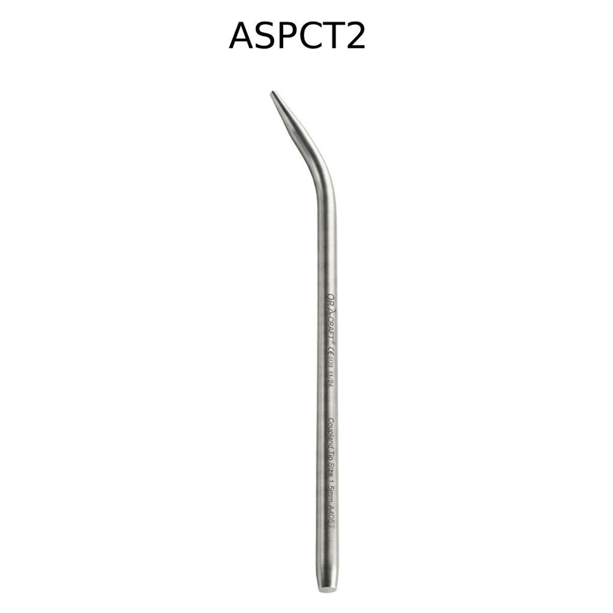 Oracraft Metal Suction Tip 2.0mm (ASPCT2)