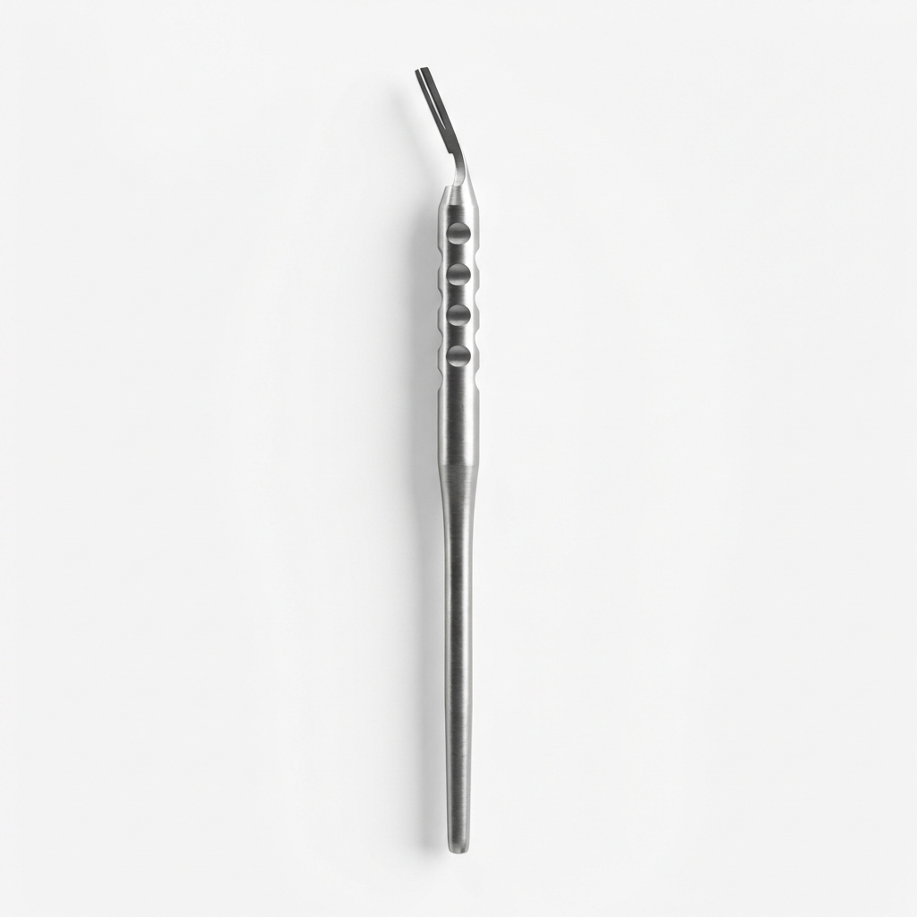 Oracraft Scalpel Solid Handle - Curved (10-130-5AE)