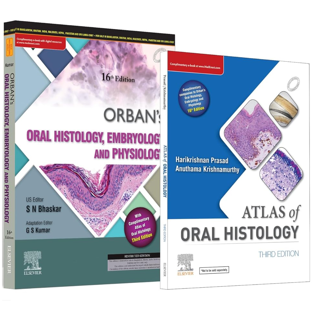 Orban's Oral Histology, Embryology & Physiology 16th Edition With Atlas Of Oral Histology 3rd Edition (ISBN: 267134)