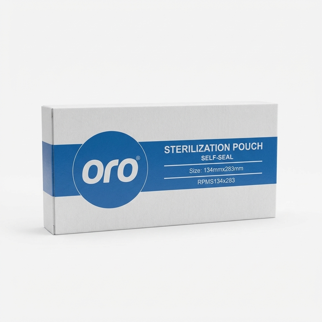 Oro Self Sealing Sterilization Pouches - 5.25" x 11" (134 x 283mm) - For Forceps & Handpieces