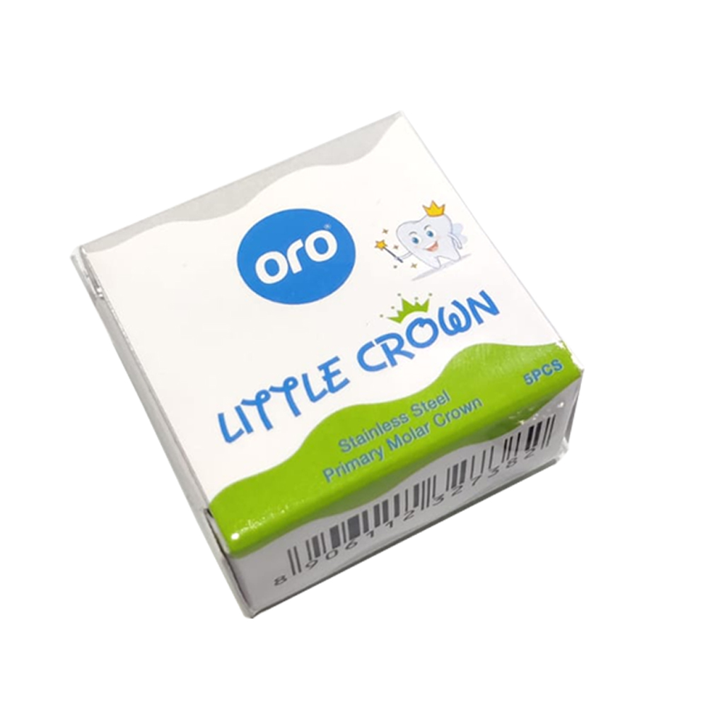 Oro SS Little Crown Primary Molar ELL4 (Pack of 5)