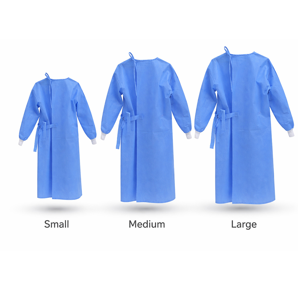 Oro Tie-Back Protective Gowns (Pack of 10 pcs)