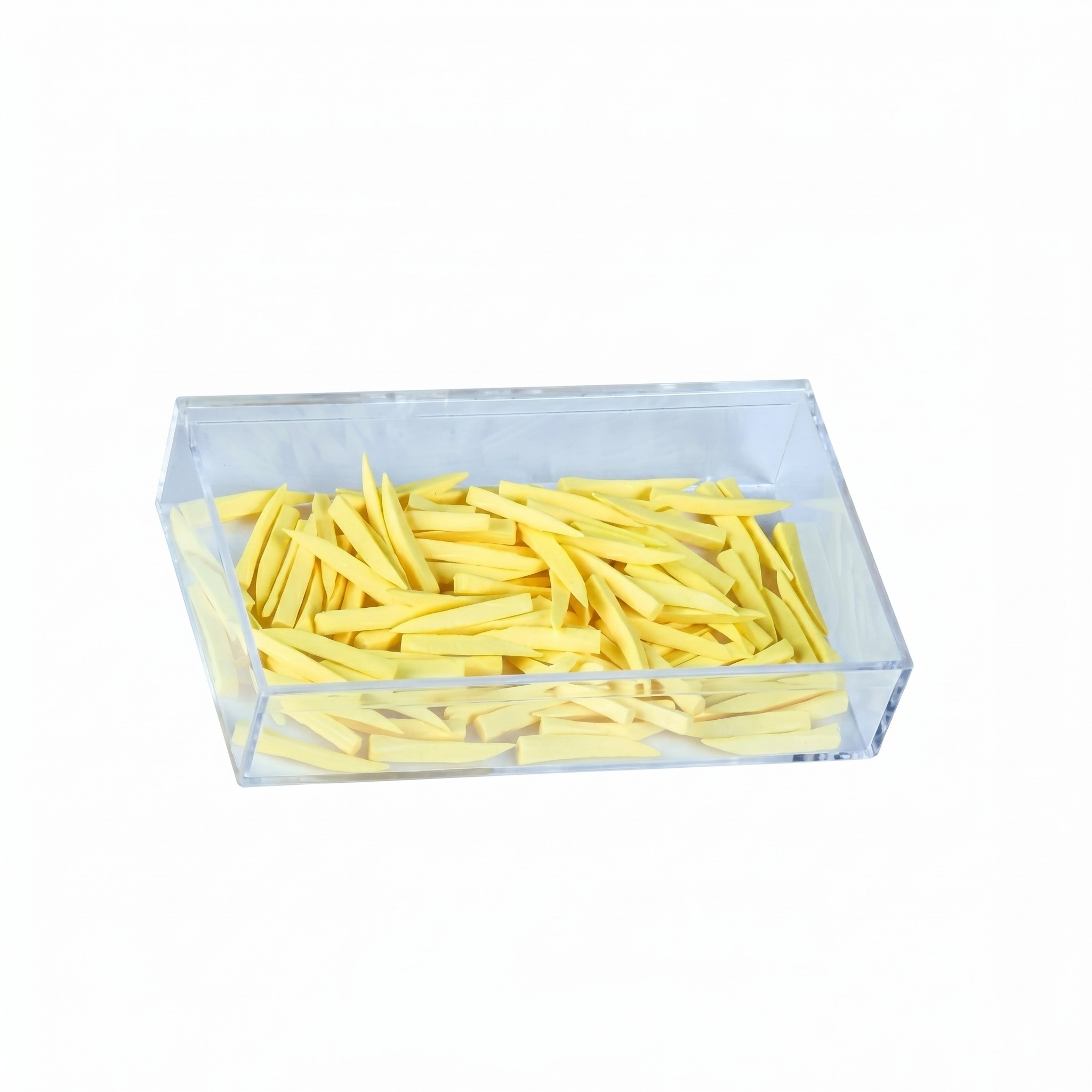 Oro Wooden Wedges - Yellow